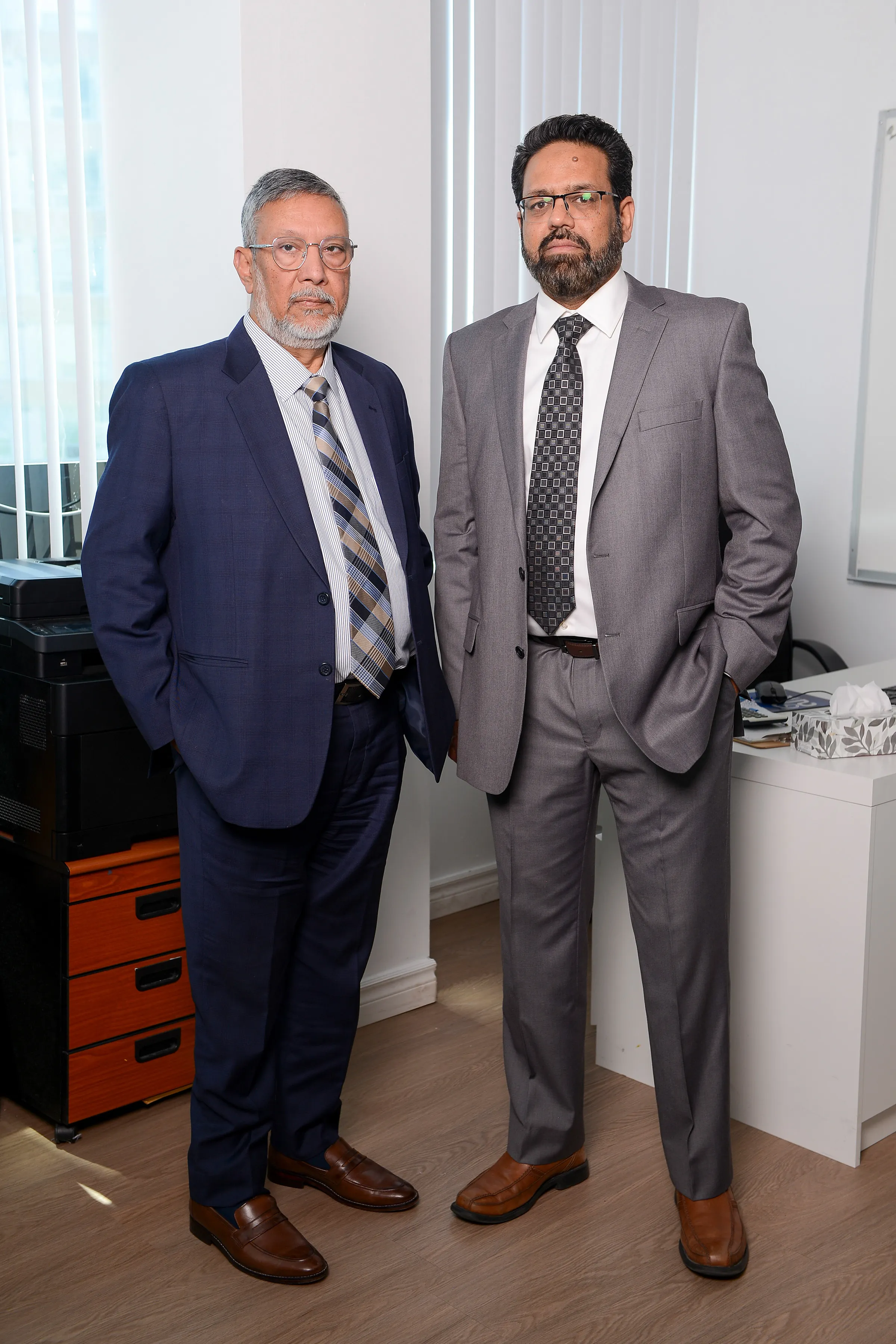 Irfan and Rehan, who lead personal and corporate tax at Hawks